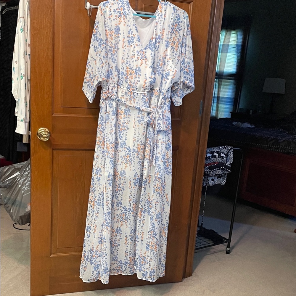Floral Print Women's Dress